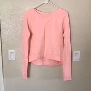 Pink top from hollister